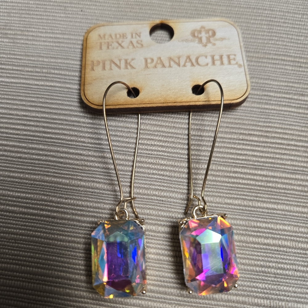 Pink Panache Sparkling Earrings